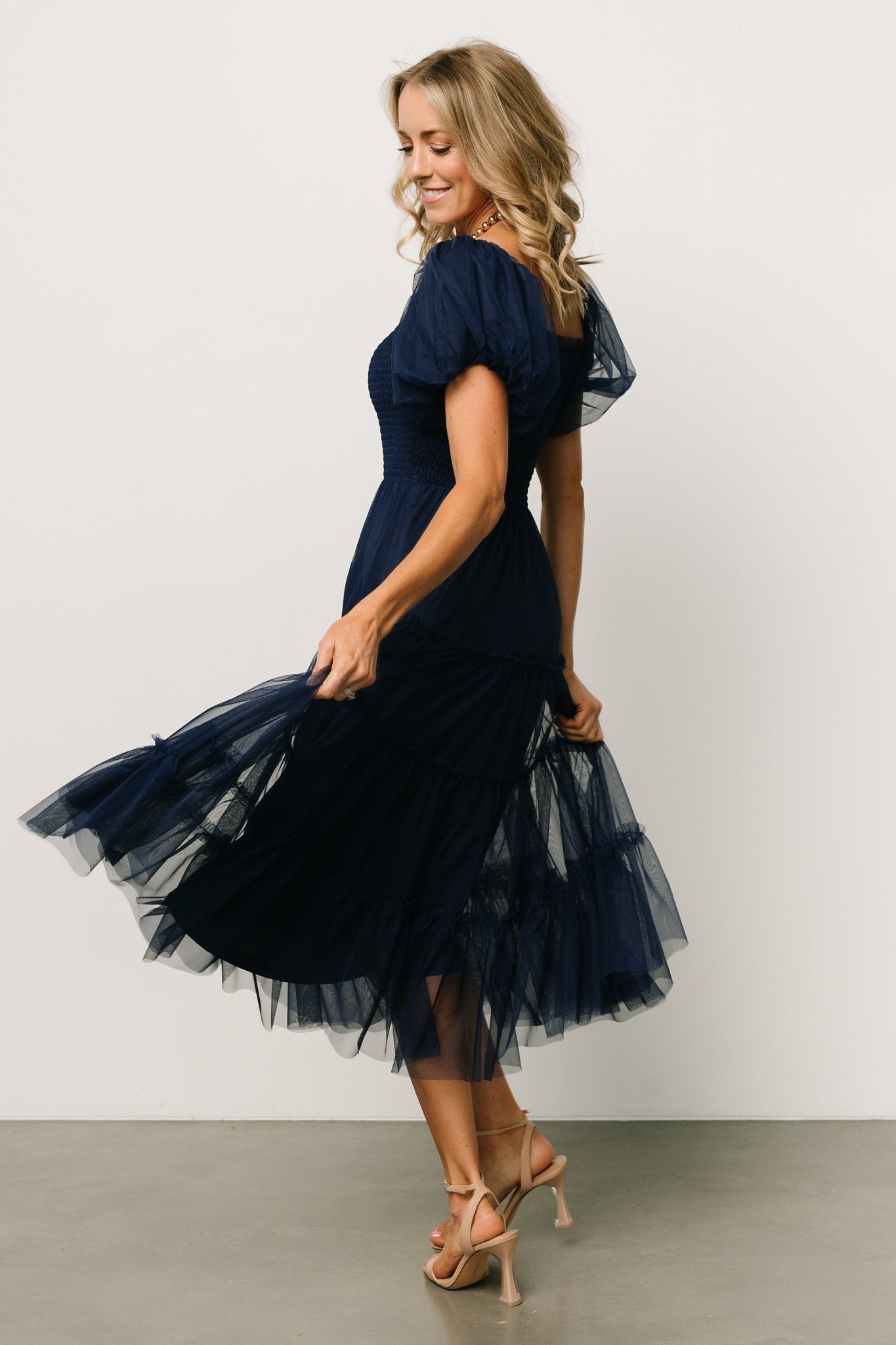 Baltic Born - Liv Tulle Midi Dress