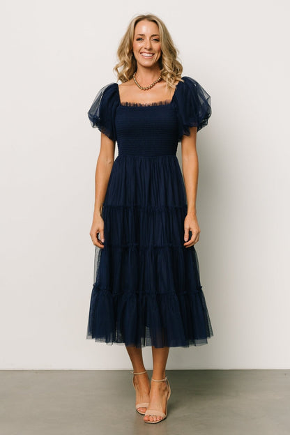 Baltic Born - Liv Tulle Midi Dress