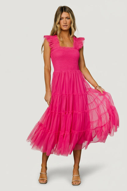 Baltic Born - Emma Smocked Tulle Dress