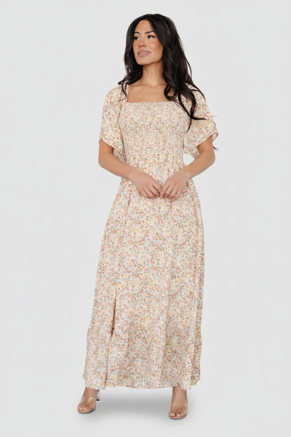 Baltic Born - Ellory Smocked Midi Dress
