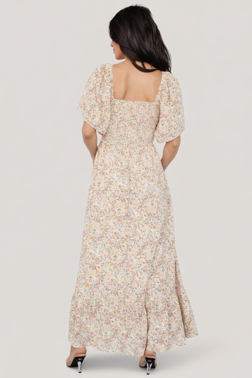 Baltic Born - Ellory Smocked Midi Dress