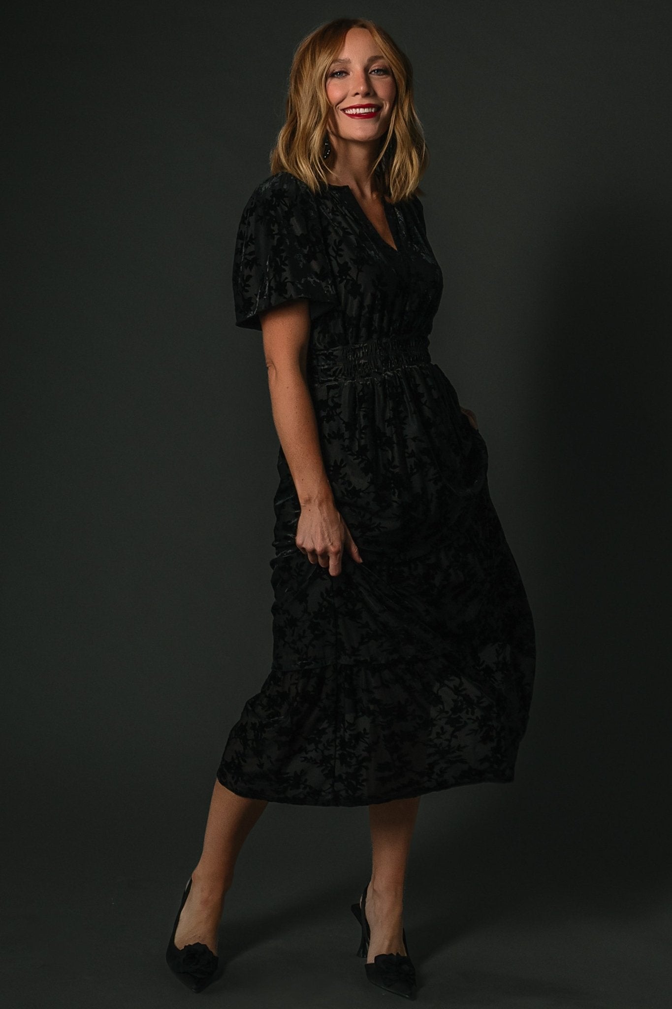 Baltic Born - Bronwyn Velvet Dress