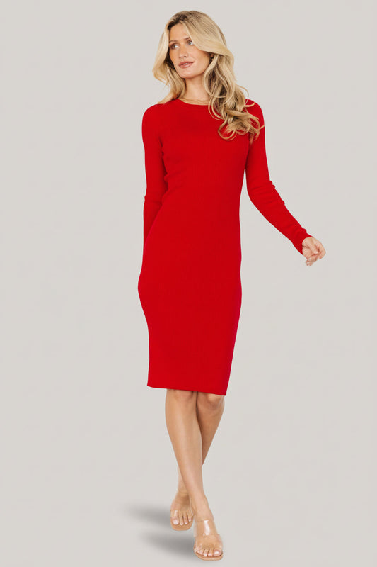 Baltic Born - Mavis Ribbed Midi Dress