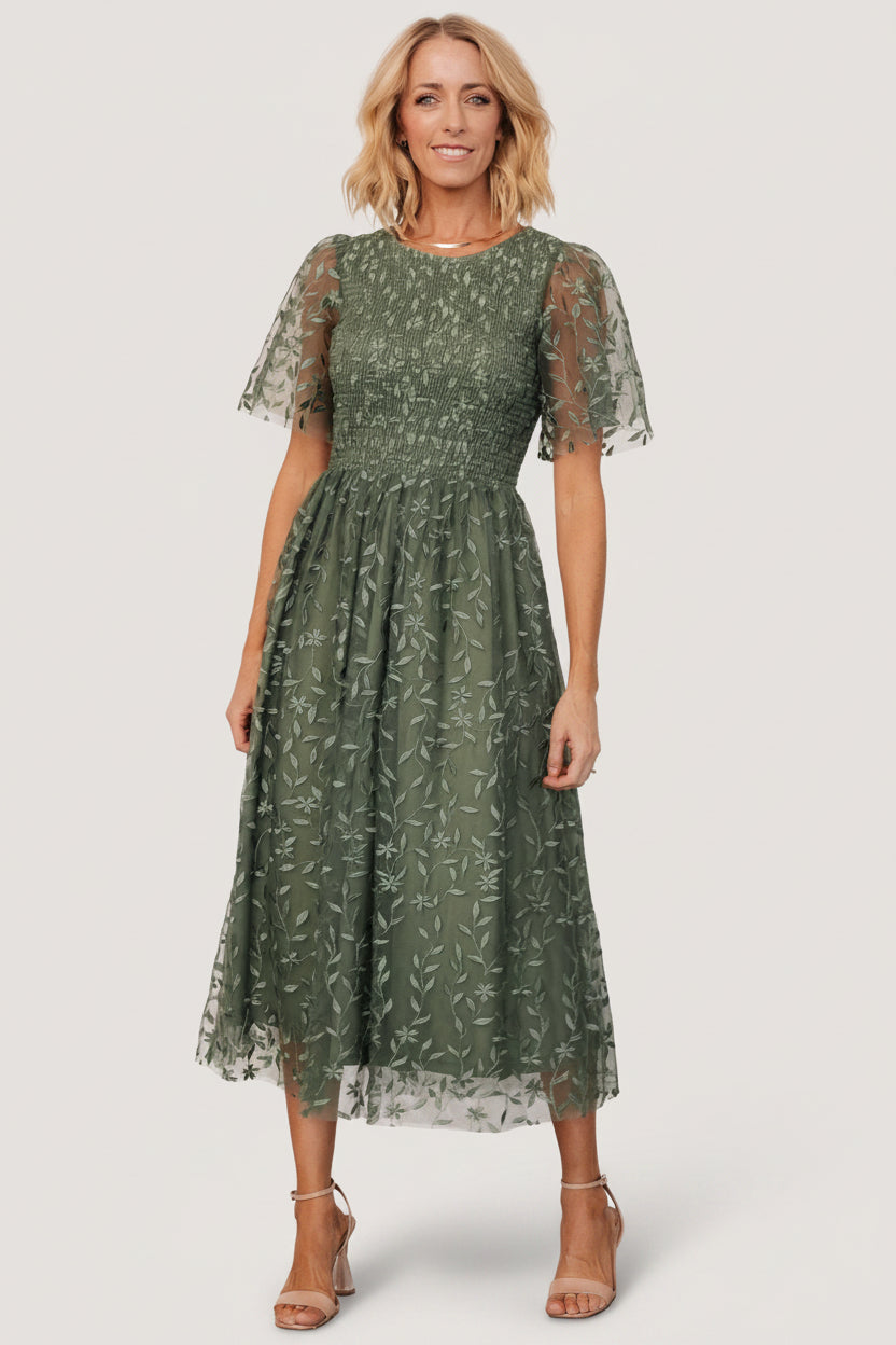 Baltic Born - Kendra Embroidered Dress