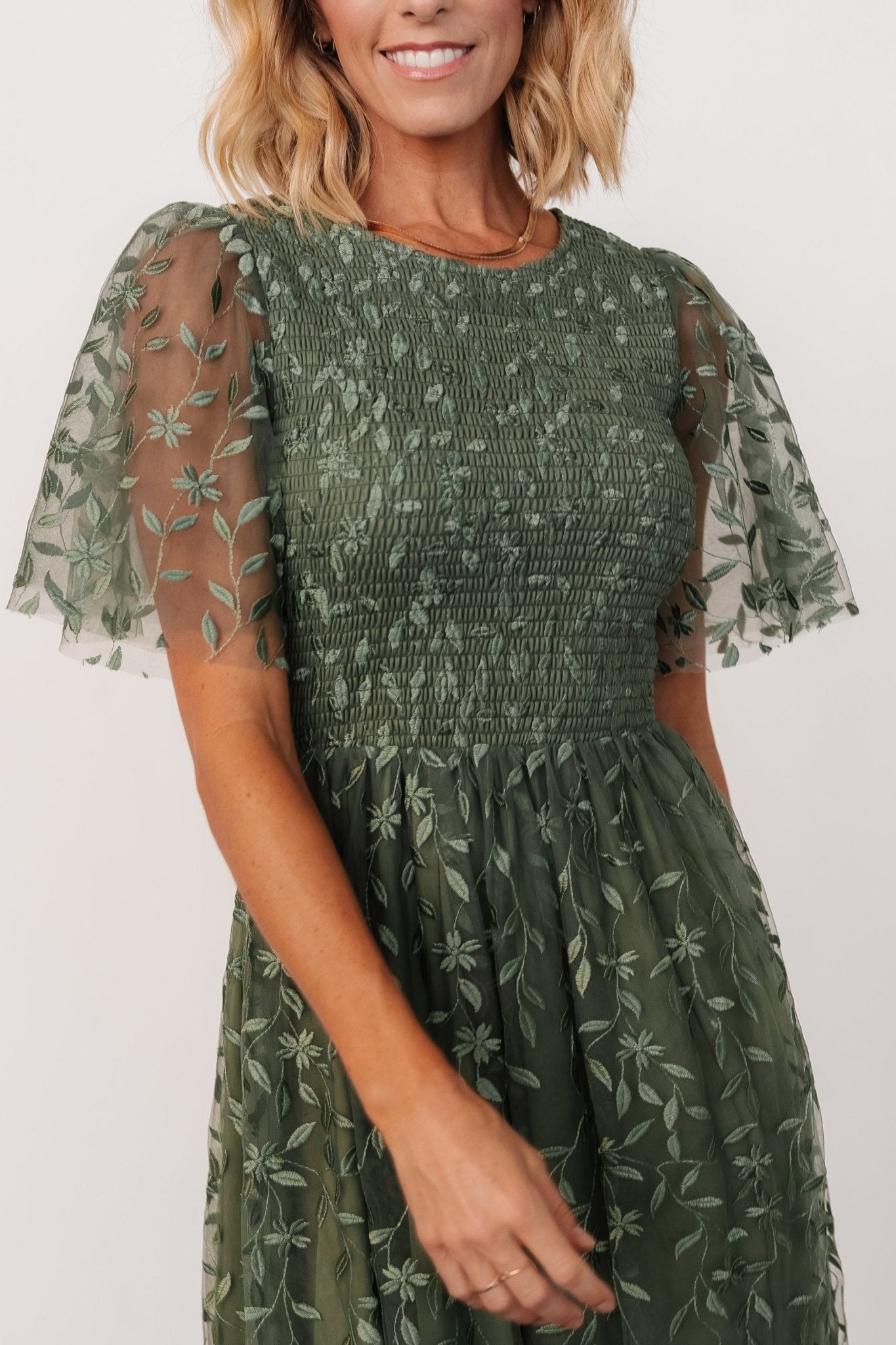 Baltic Born - Kendra Embroidered Dress