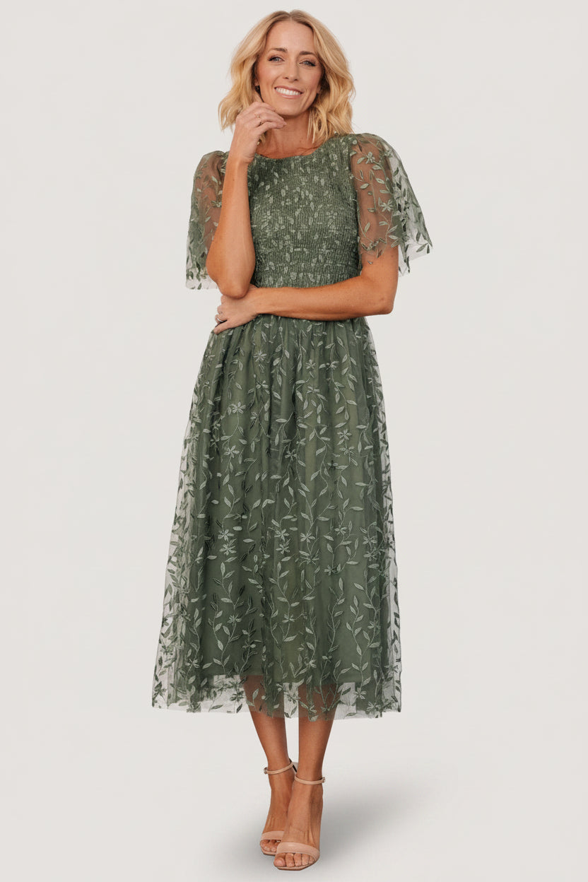 Baltic Born - Kendra Embroidered Dress