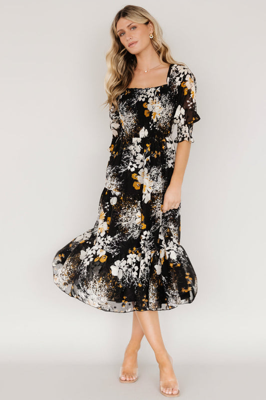 Baltic Born - Fabian Jacquard Midi Dress