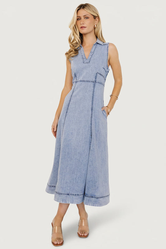 Baltic Born - Georgia Sleeveless Midi Dress