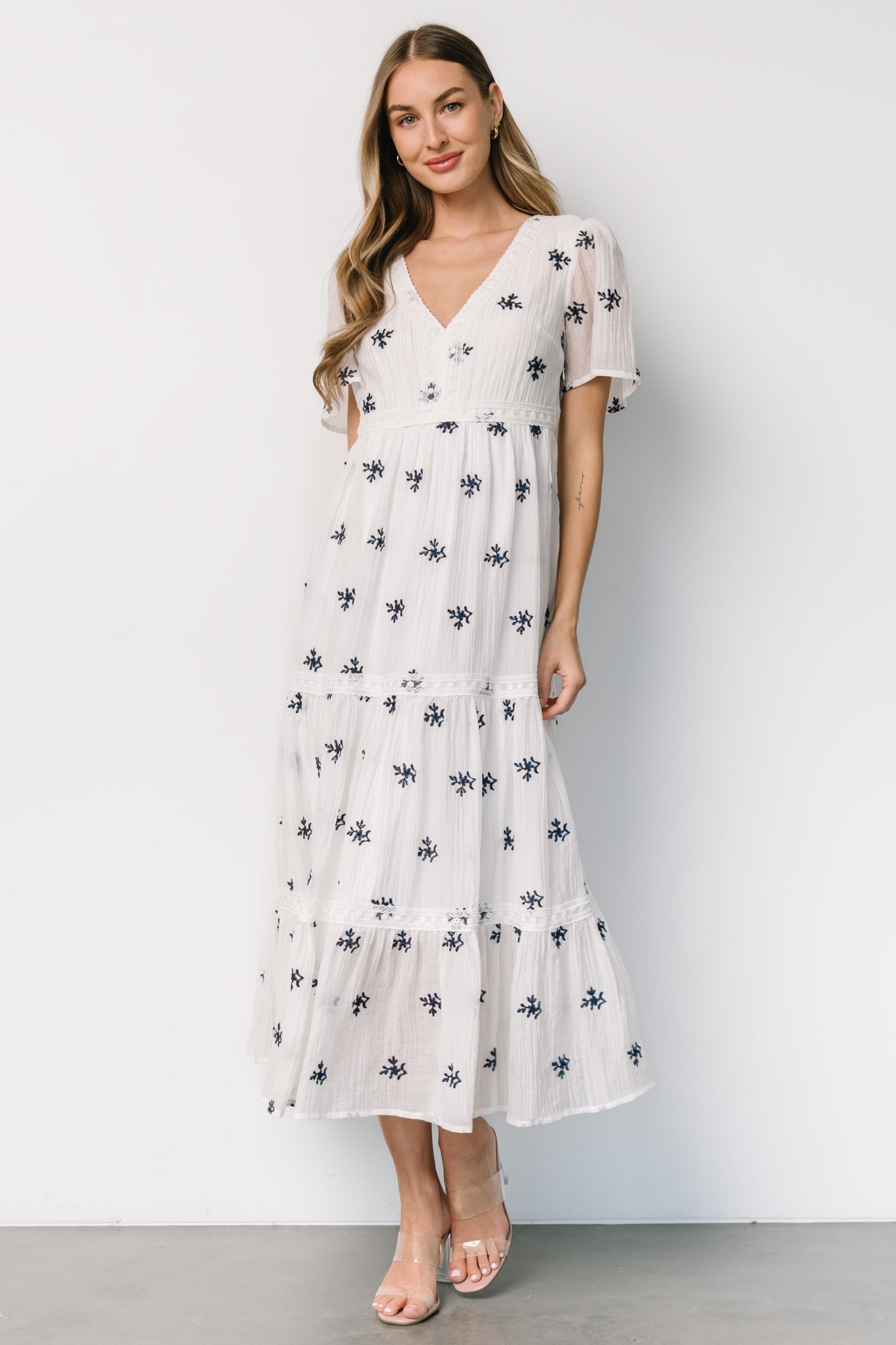 Baltic Born - Jesenia Embroidered Dress