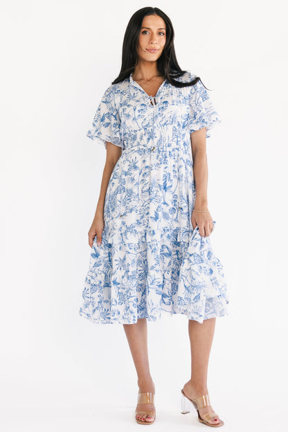 Baltic Born - Willow Boho Midi Dress