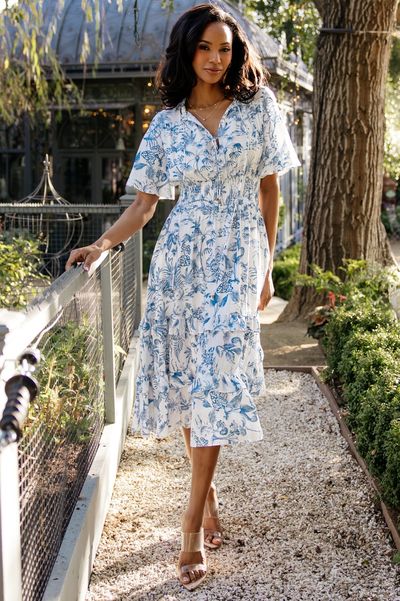 Baltic Born - Willow Boho Midi Dress