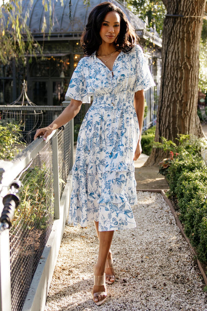 Baltic Born - Willow Boho Midi Dress