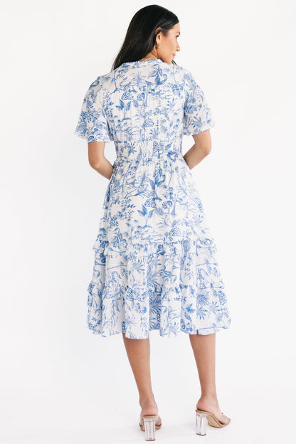 Baltic Born - Willow Boho Midi Dress