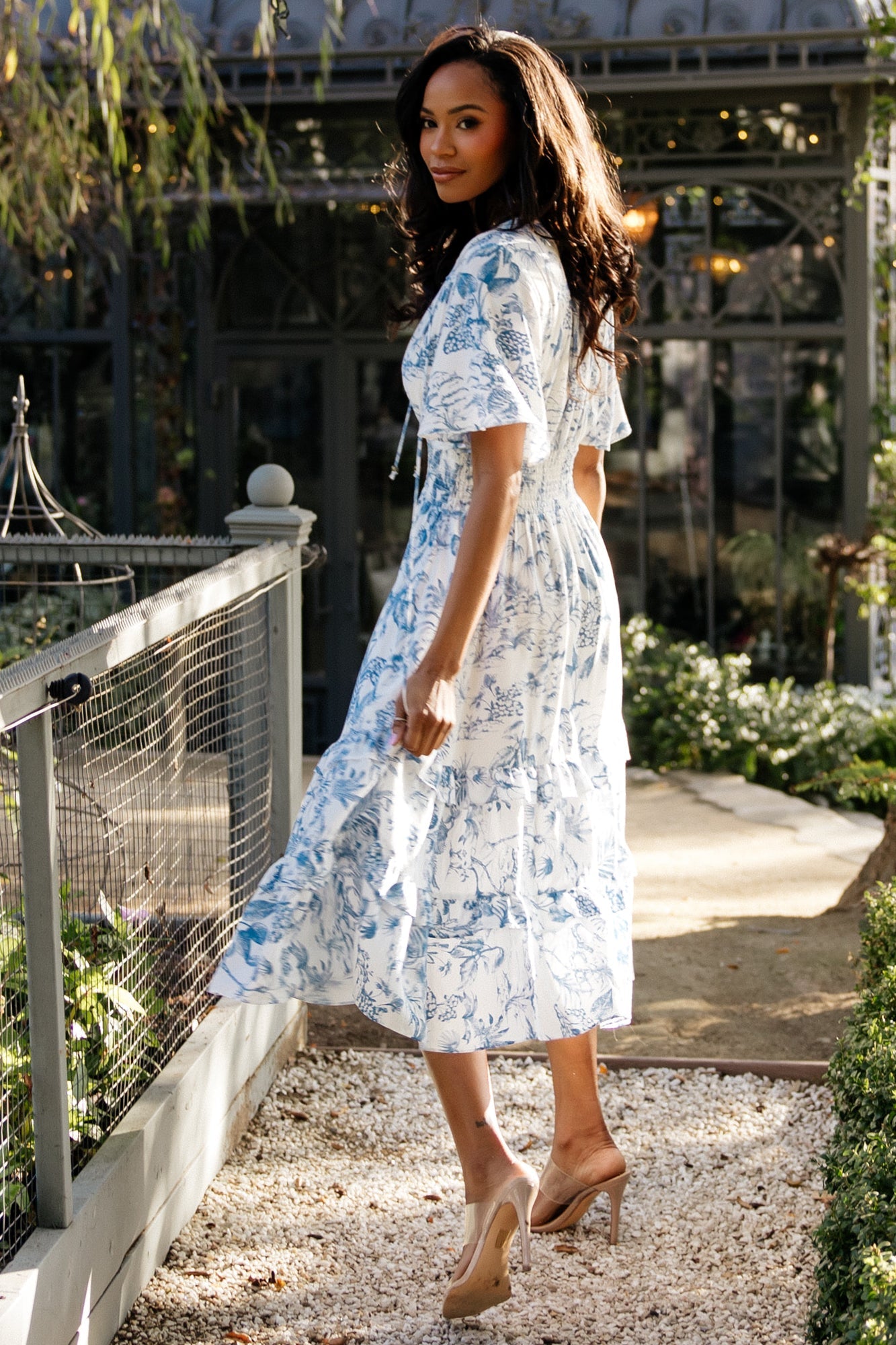 Baltic Born - Willow Boho Midi Dress