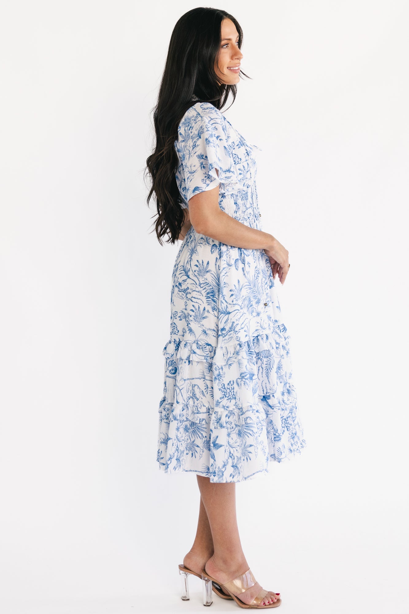 Baltic Born - Willow Boho Midi Dress