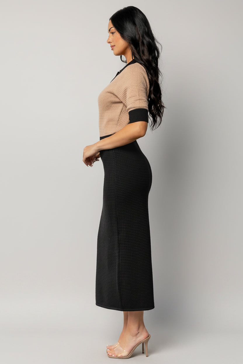Baltic Born - Gwendolyn Collared Midi Dress