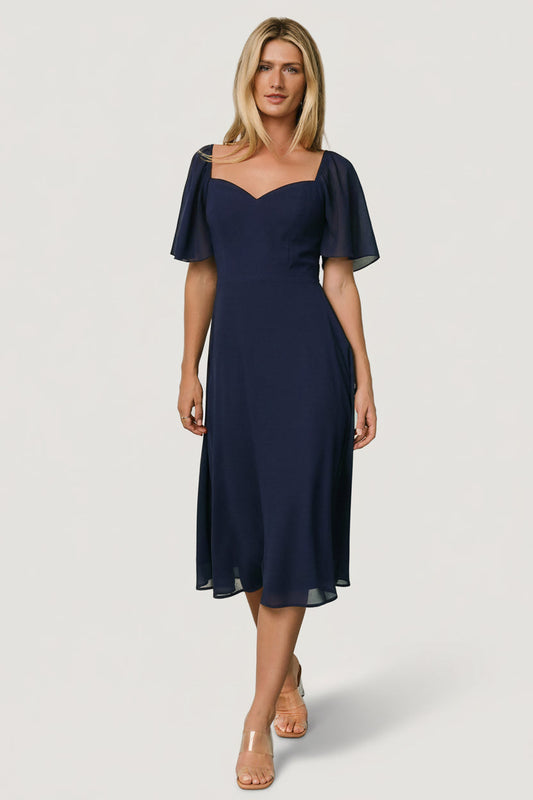 Baltic Born - Colette Sweetheart Midi Dress