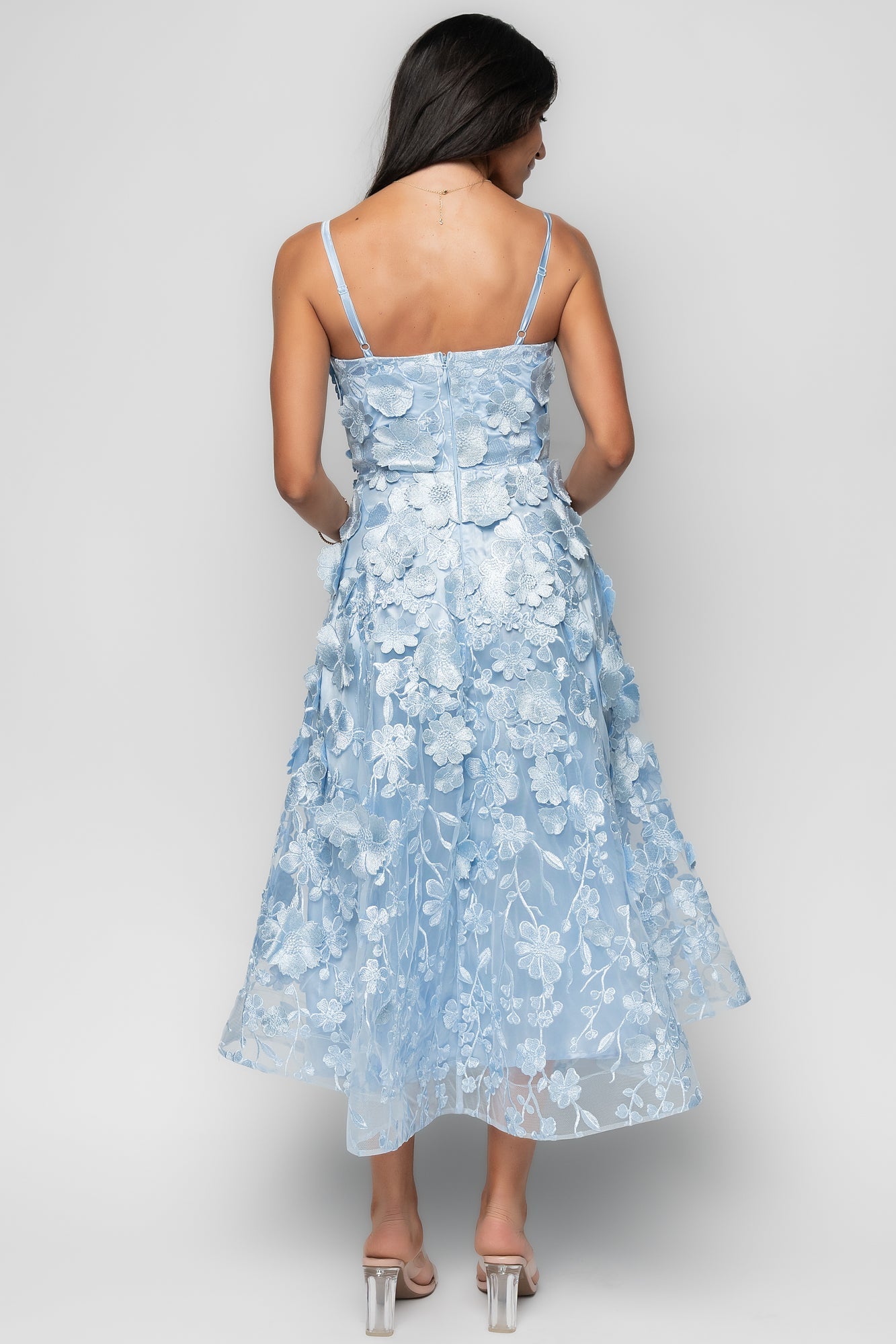 Baltic Born - Soleil Floral Applique Midi Dress