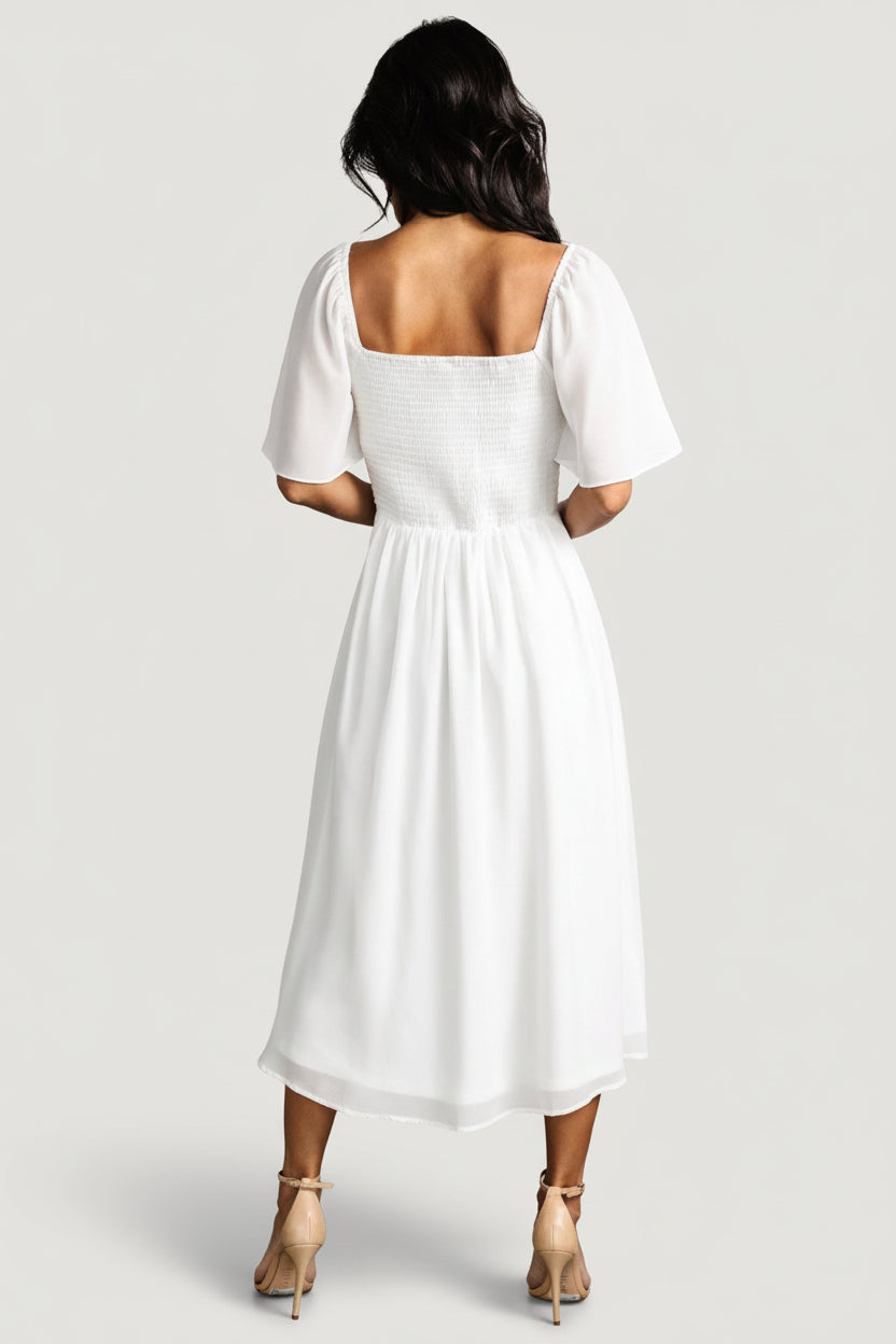 Baltic Born - Colette Sweetheart Midi Dress