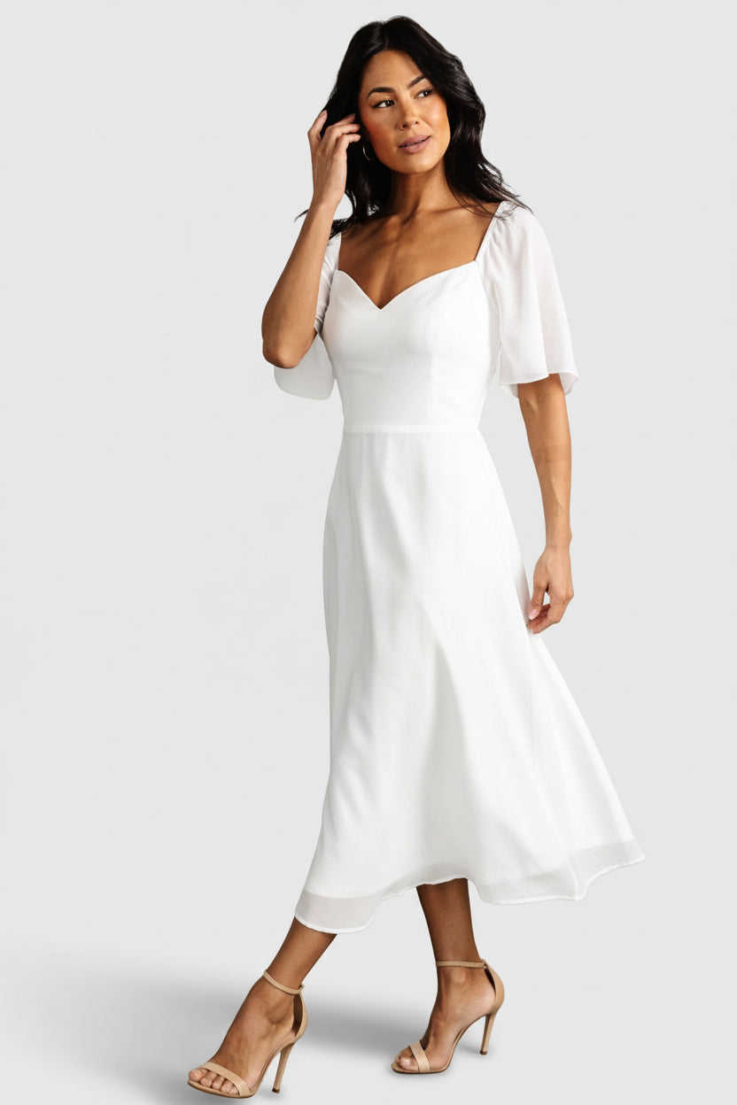 Baltic Born - Colette Sweetheart Midi Dress