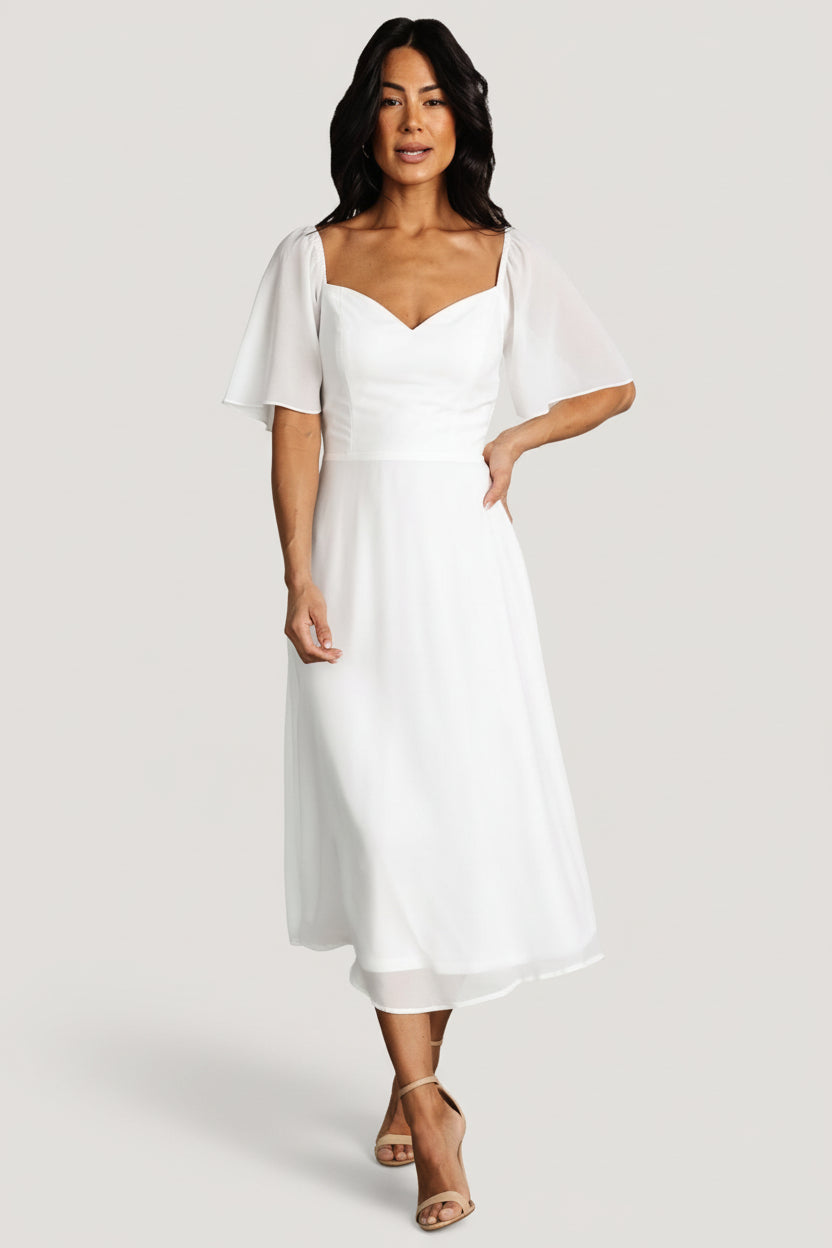 Baltic Born - Colette Sweetheart Midi Dress