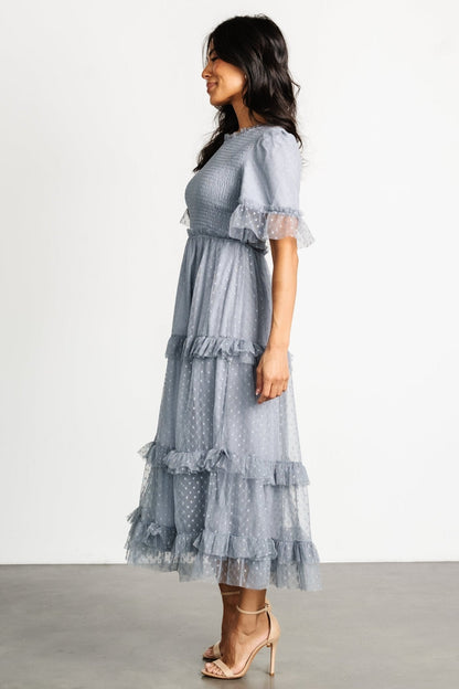Baltic Born - Lysandra Smocked Dot Dress
