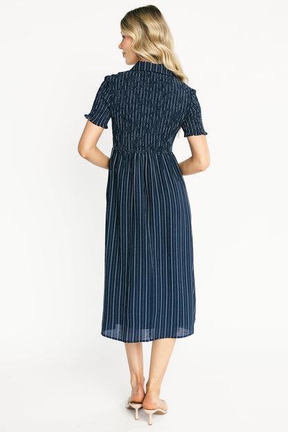 Baltic Born - Dottie Striped Midi Dress