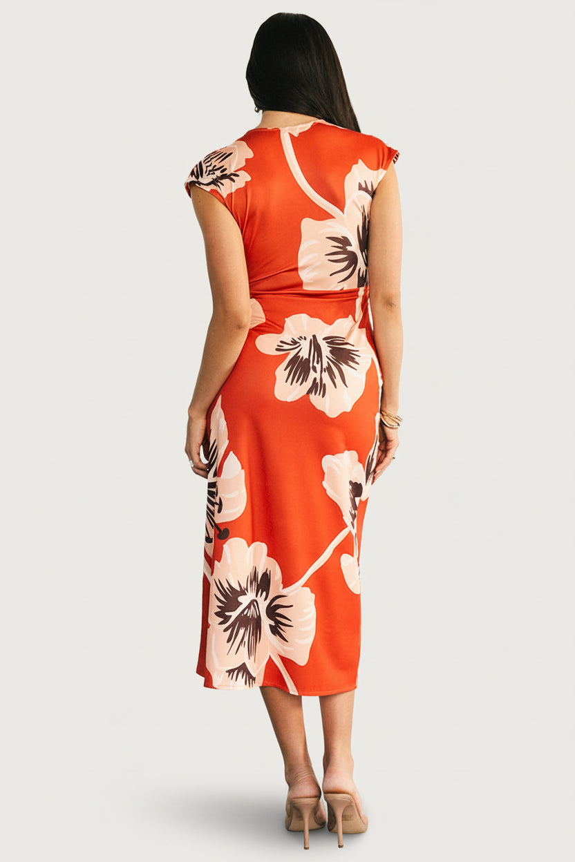 Baltic Born - Cascada Twist Midi Dress