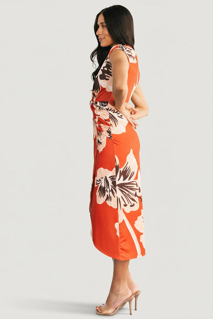 Baltic Born - Cascada Twist Midi Dress