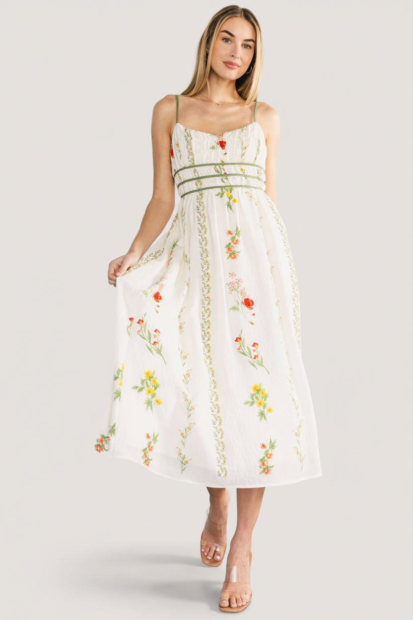 Baltic Born - Cerise Midi Dress