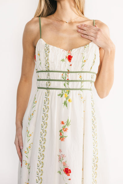 Baltic Born - Cerise Midi Dress