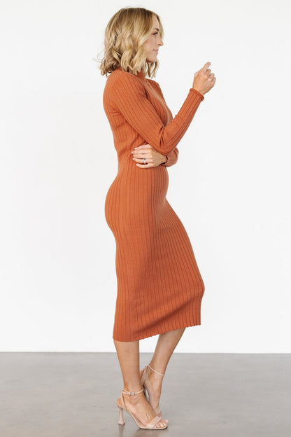Baltic Born - Jill Ribbed Midi Dress