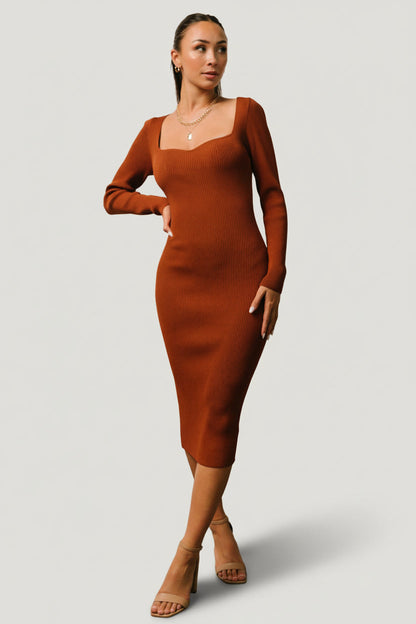 Baltic Born - Waldorf Ribbed Midi Dress