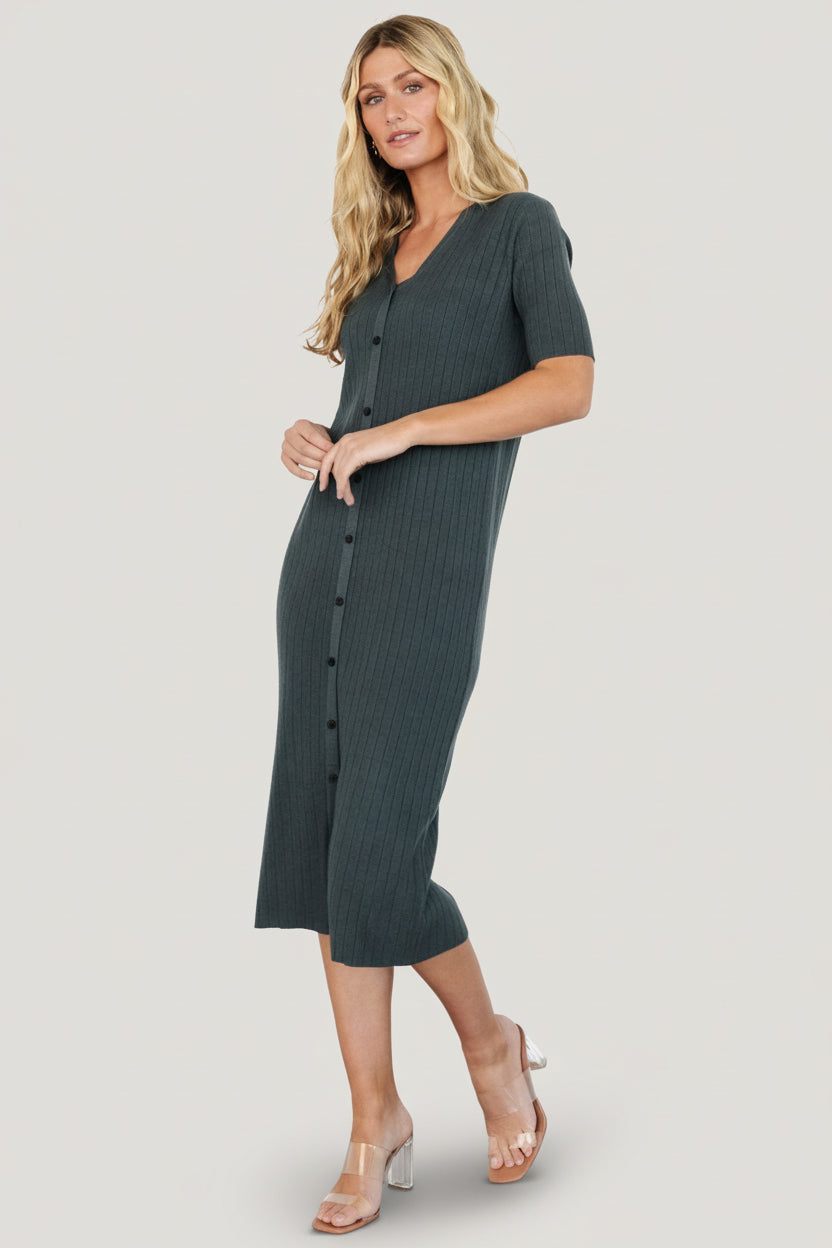 Baltic Born - Alicia Ribbed Midi Dress