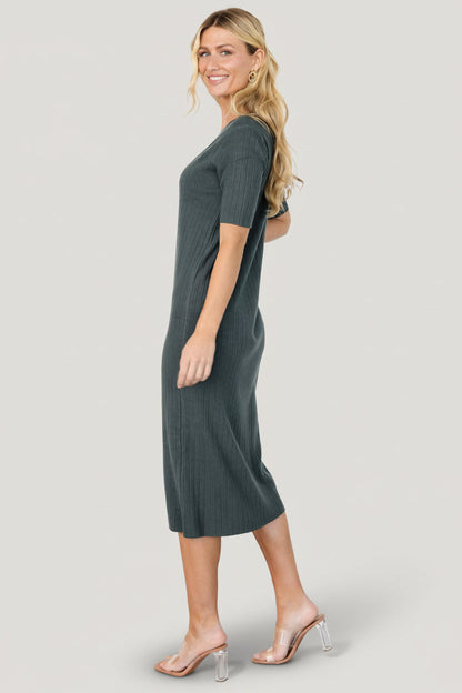 Baltic Born - Alicia Ribbed Midi Dress