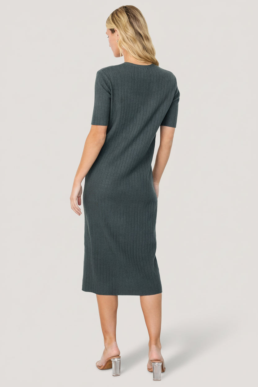 Baltic Born - Alicia Ribbed Midi Dress