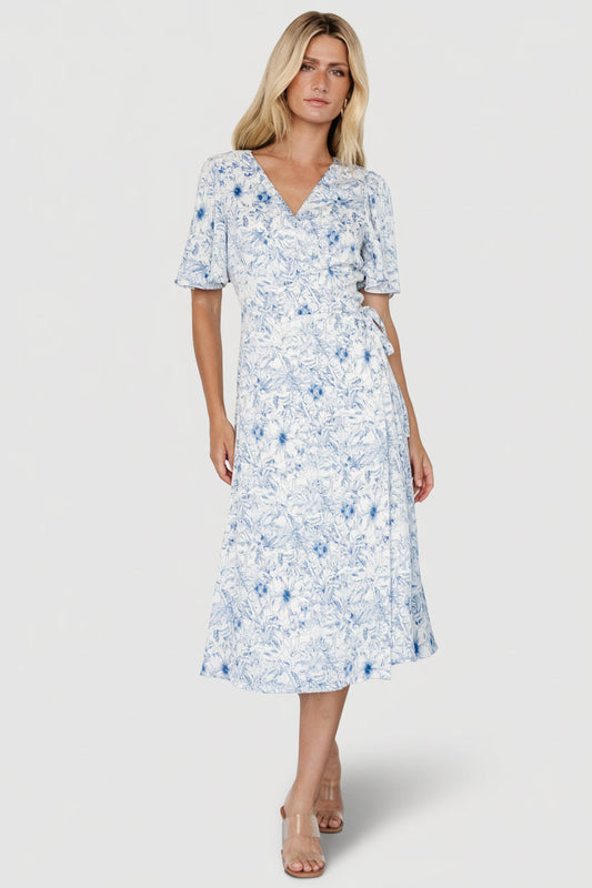 Baltic Born - Amelie Wrap Midi Dress