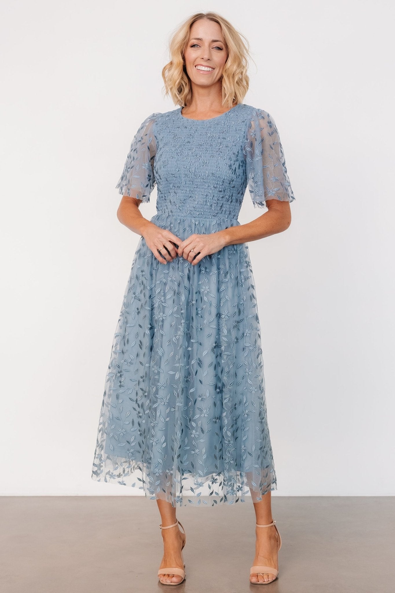 Baltic Born - Kendra Embroidered Dress