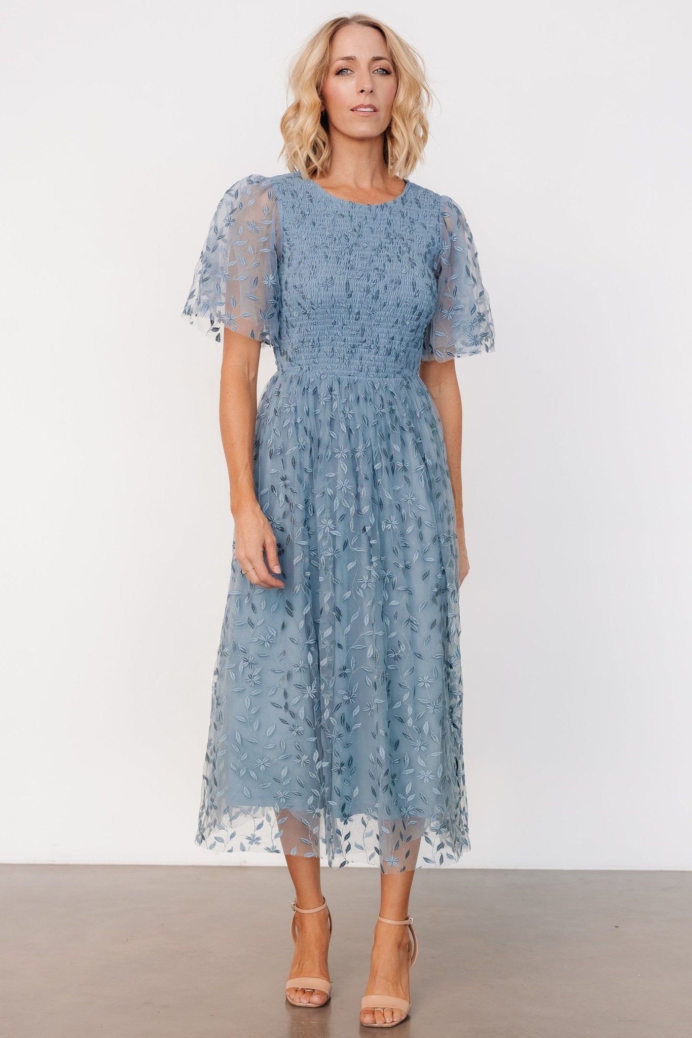Baltic Born - Kendra Embroidered Dress