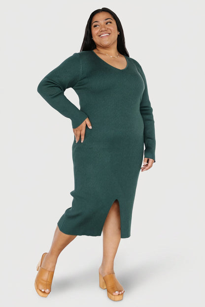 Baltic Born - Fairmount Ribbed Midi Dress