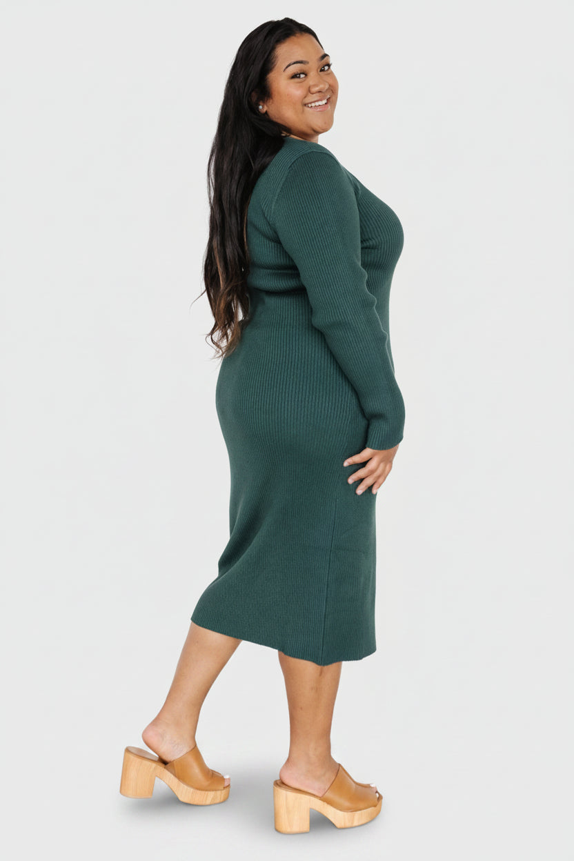 Baltic Born - Fairmount Ribbed Midi Dress