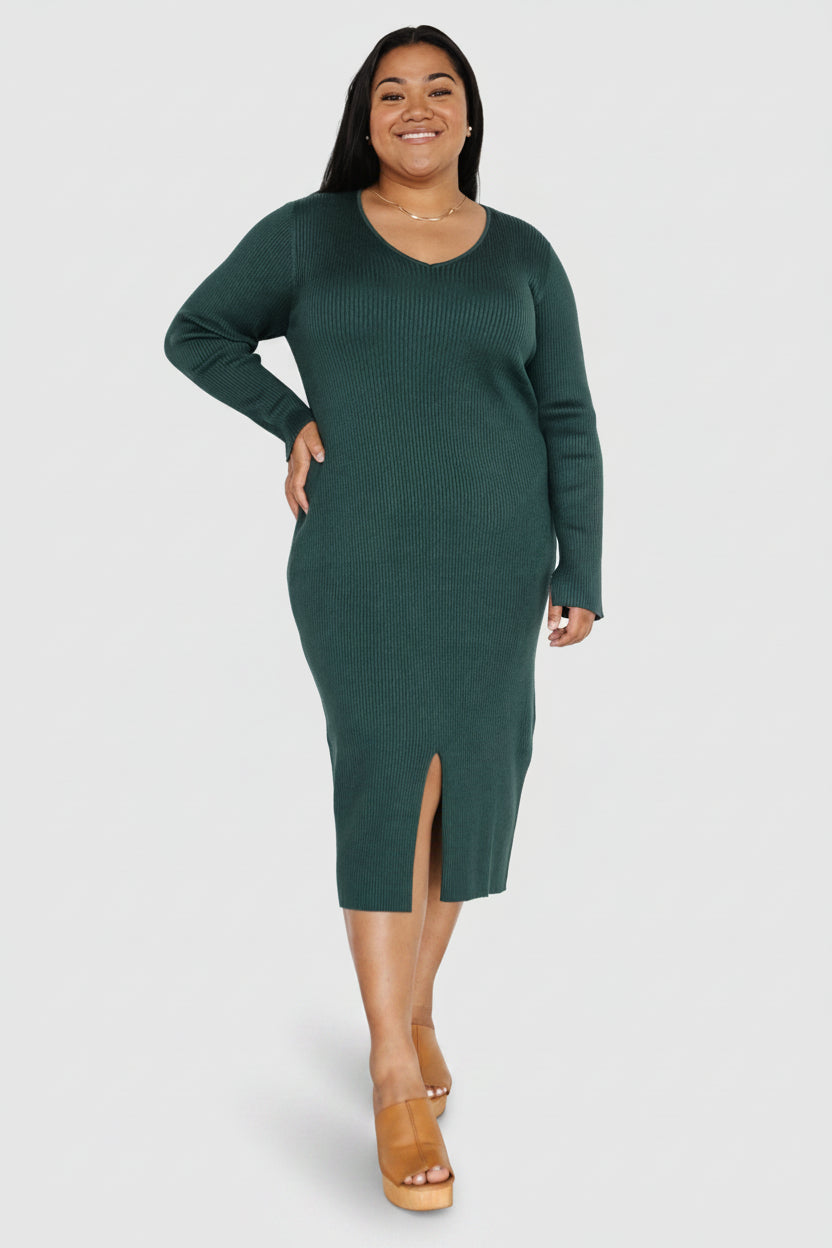 Baltic Born - Fairmount Ribbed Midi Dress