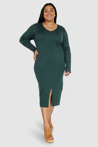 Baltic Born - Fairmount Ribbed Midi Dress