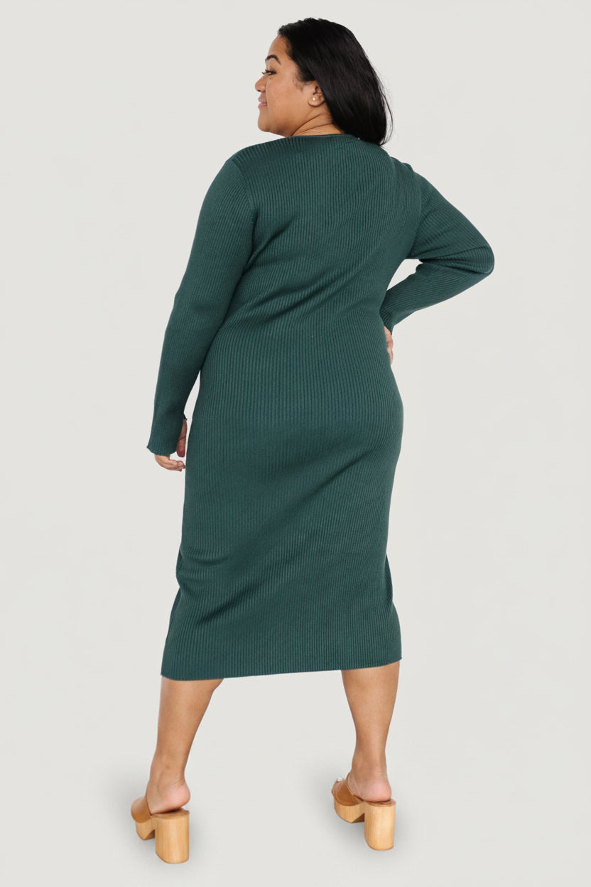 Baltic Born - Fairmount Ribbed Midi Dress