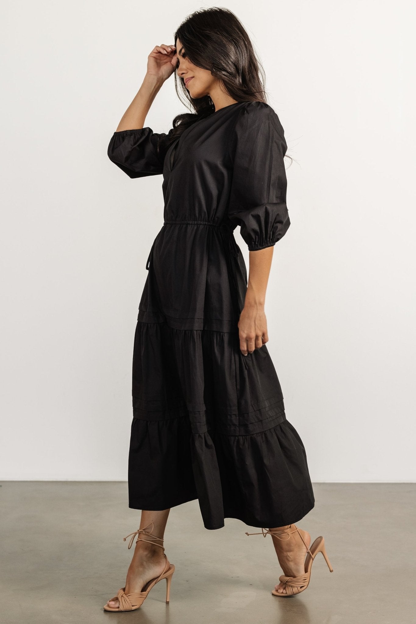Baltic Born - Santa Fe Poplin Midi Dress