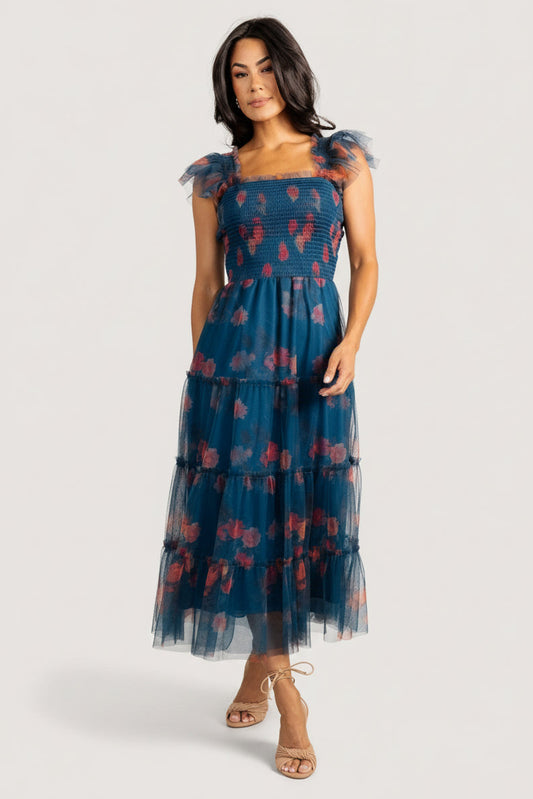 Baltic Born - Clementine Tulle Midi Dress