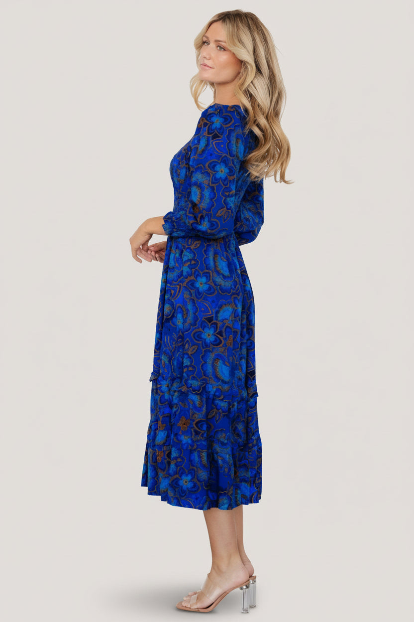 Baltic Born - Andersen Smocked Midi Dress