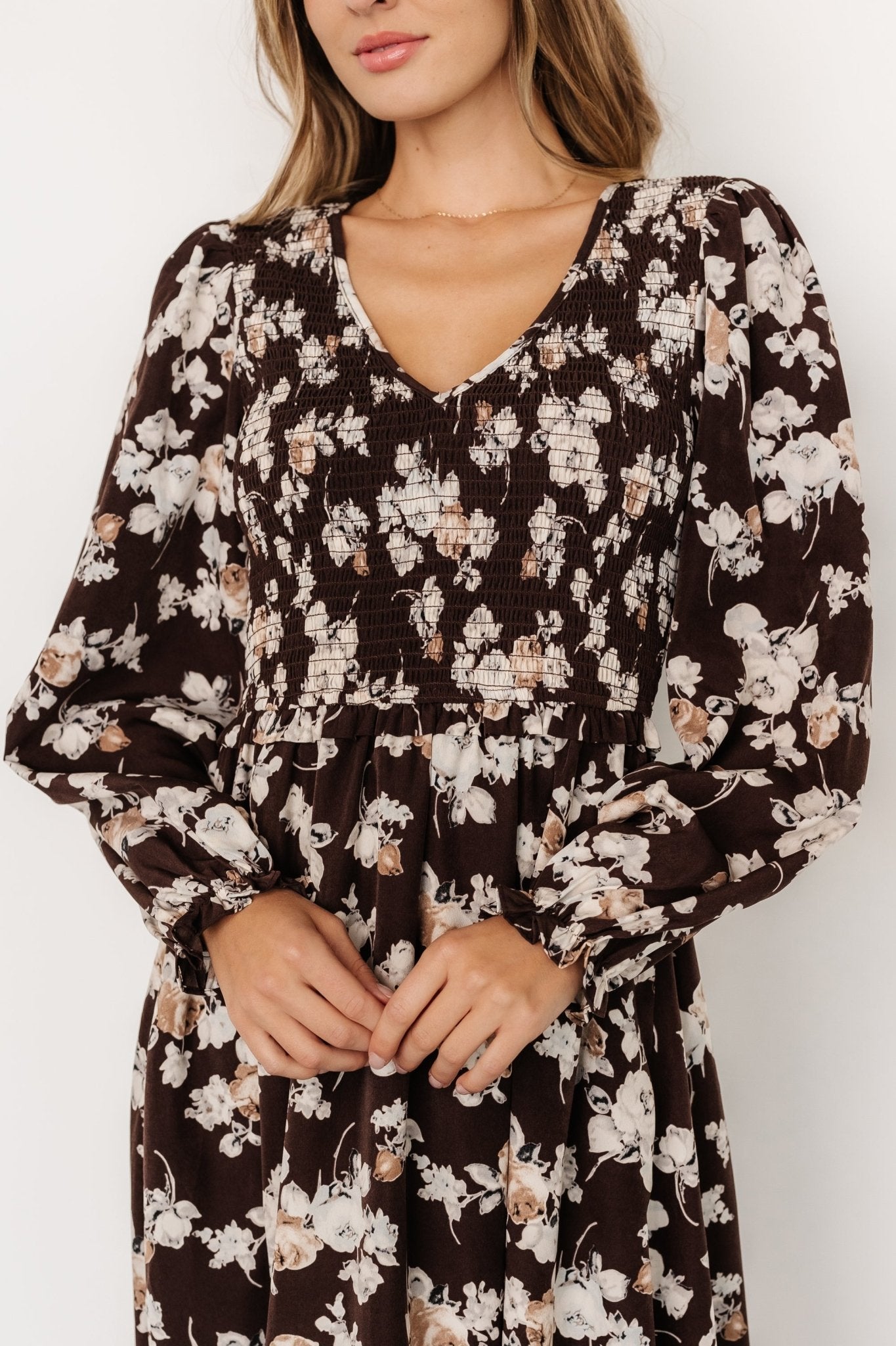 Baltic Born - Matilda Smocked Midi Dress