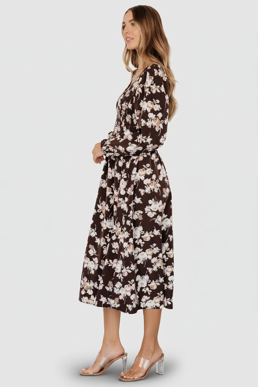 Baltic Born - Matilda Smocked Midi Dress