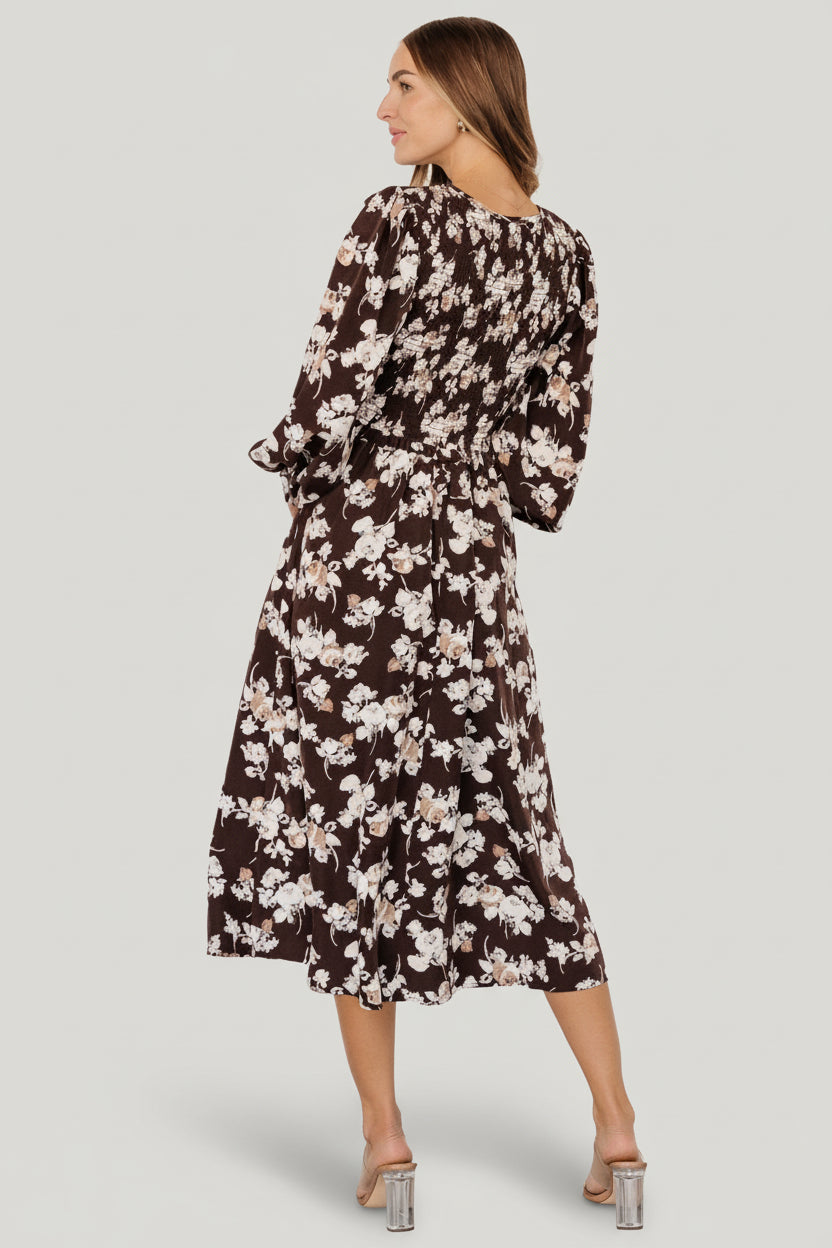 Baltic Born - Matilda Smocked Midi Dress